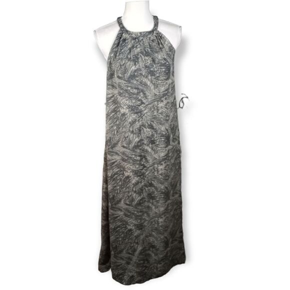 Mossimo Supply Co. Dresses & Skirts - MOSSIMO CHARCOAL SHEER LINED HALTER MAXI DRESS SZ.S EUC